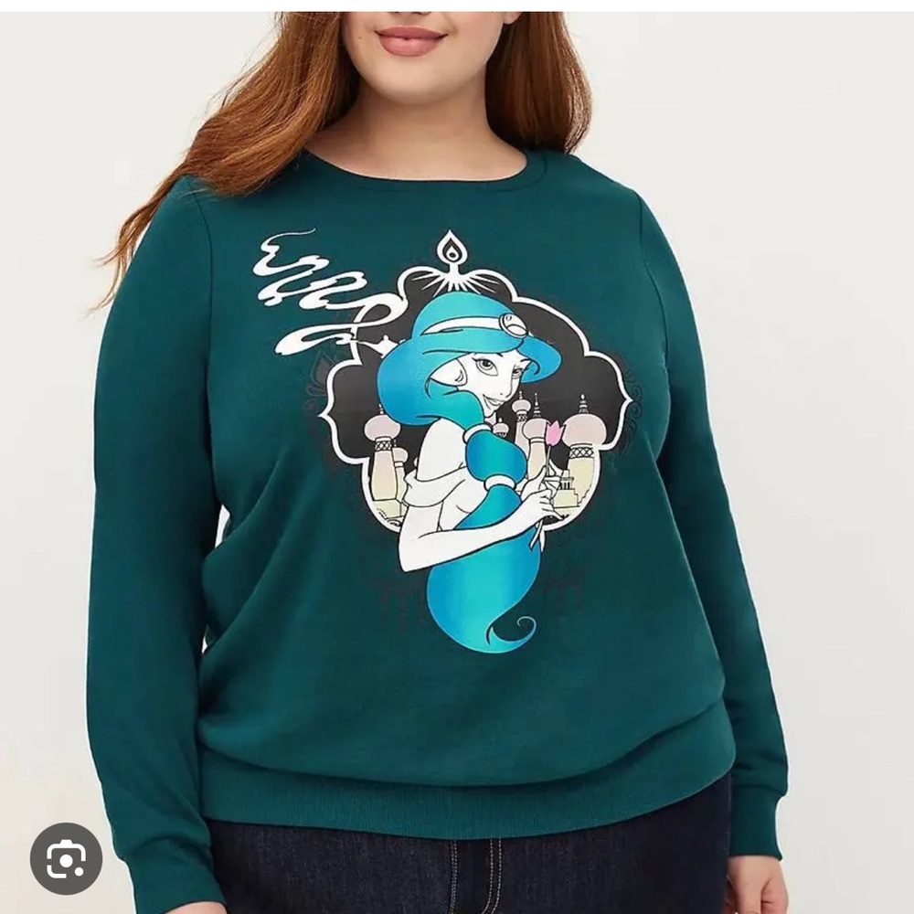 Torrid Disney Jasmine Sweatshirt